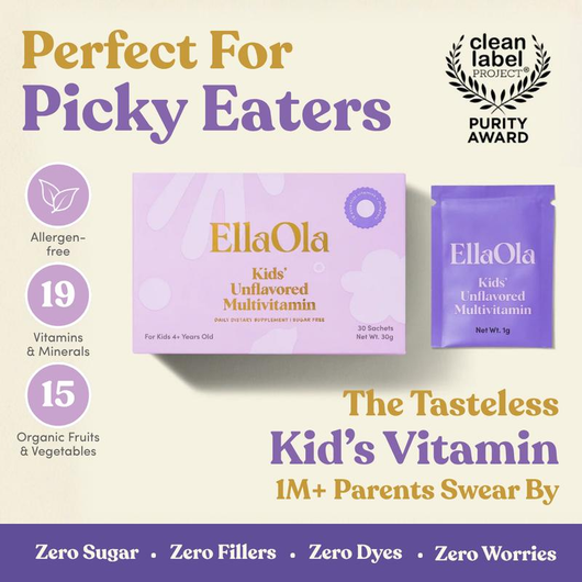 Kiro Kids Multivitamin pack, perfect for picky eaters