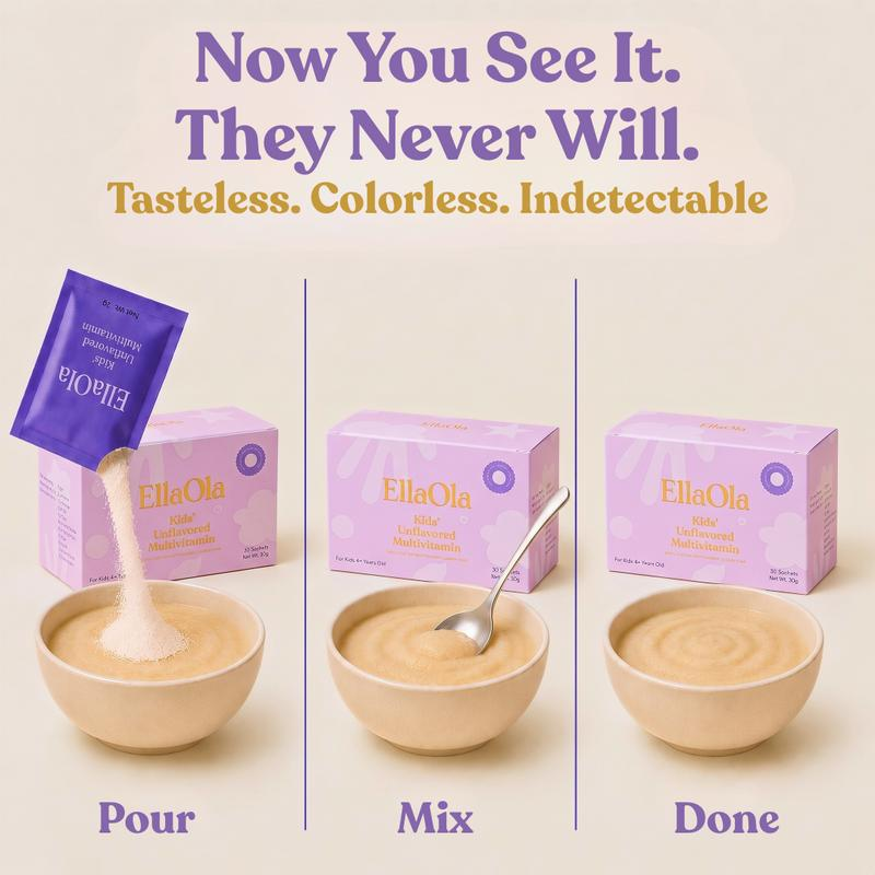 Pour, mix, done, tasteless and colorless powder