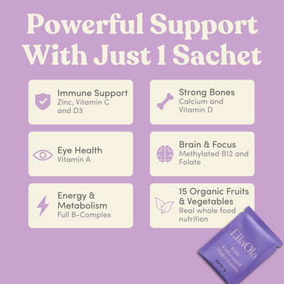 Powerful support with just one sachet