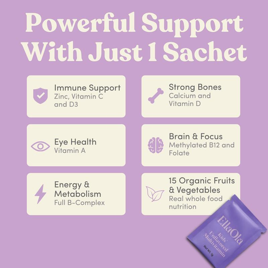 Powerful support with just one sachet