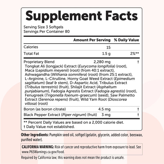 Kiro Testosterone+ Advanced 15-in-1