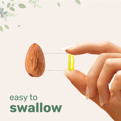 Easy to swallow capsule size comparison