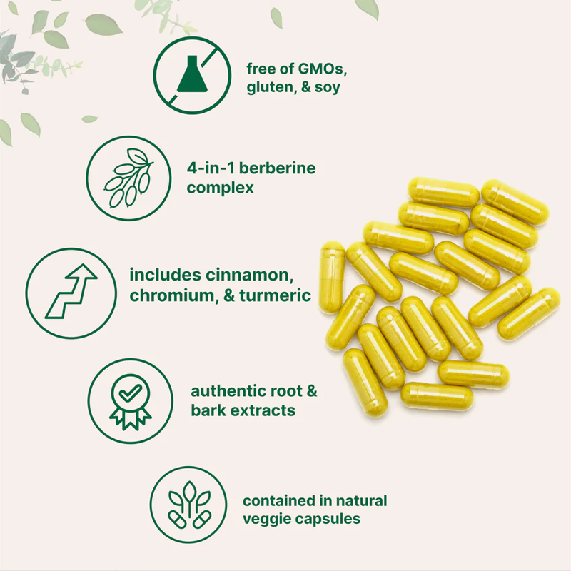 Four in one berberine complex formula details